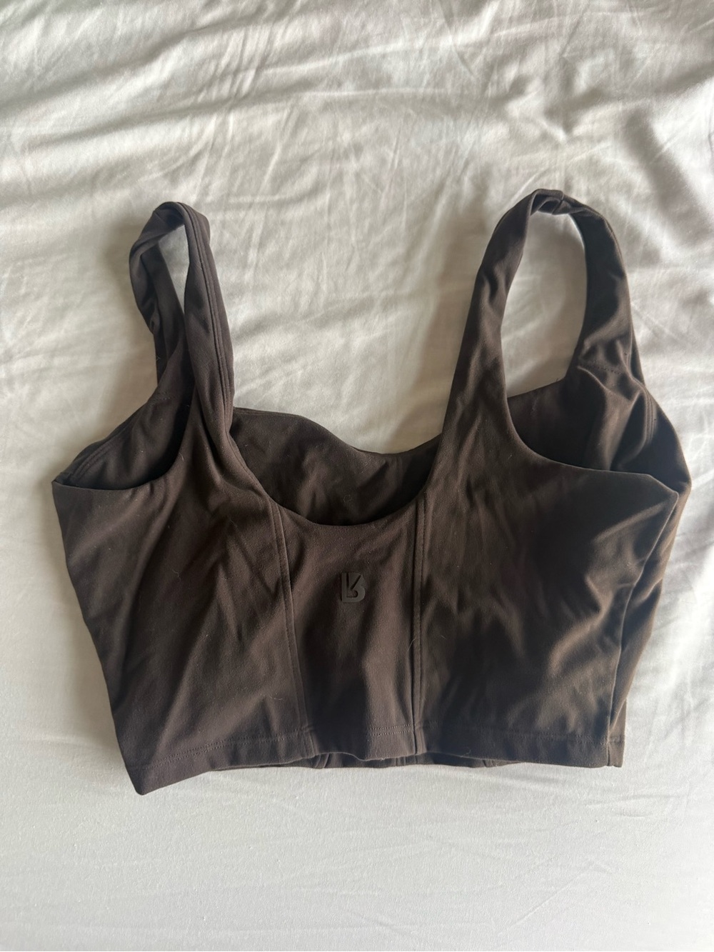 Buffbunny Covet Crop in Espresso - Picture 2 of 3